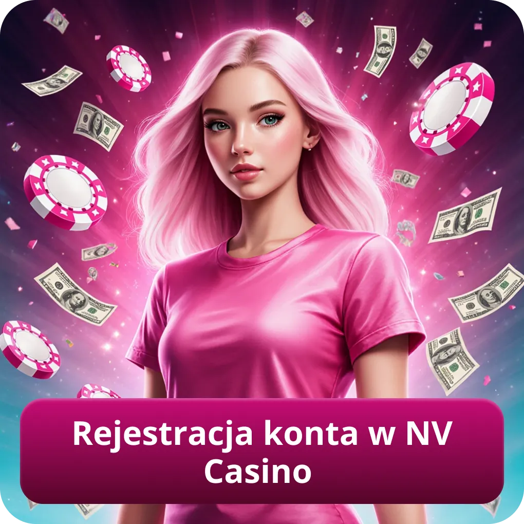 Rejestracja konta w NV Casino